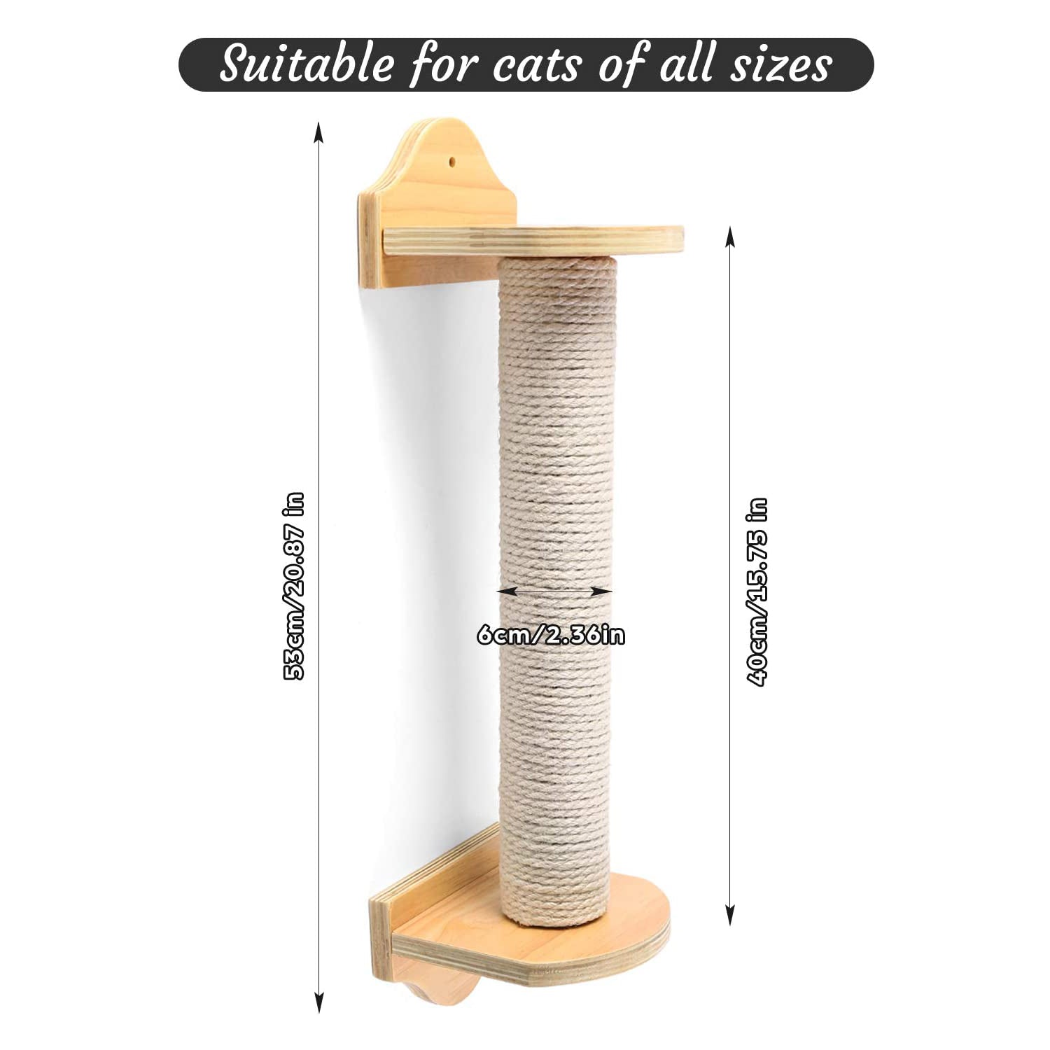 Tall Pet Scratching Column Climbing Frame Toy