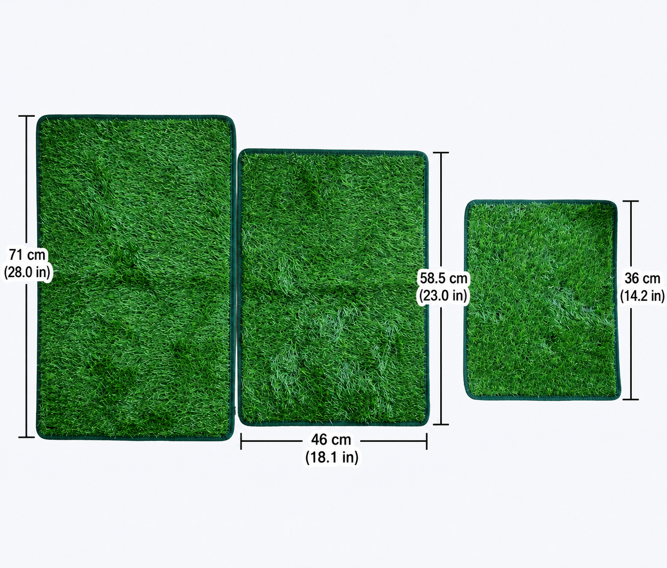 Pet Grass Potty Training Mat Washable Indoor Outdoor