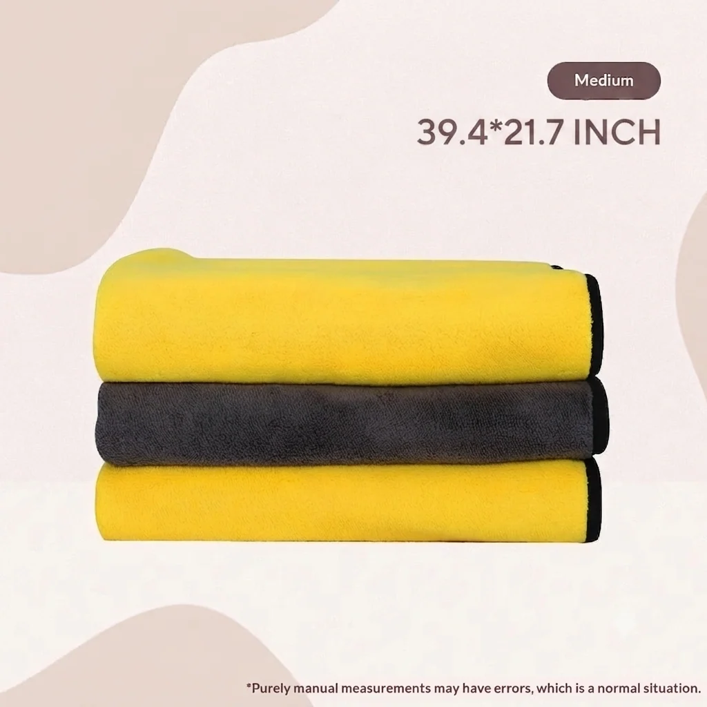 Pet Super Absorbent Quick-Drying Bath Towel
