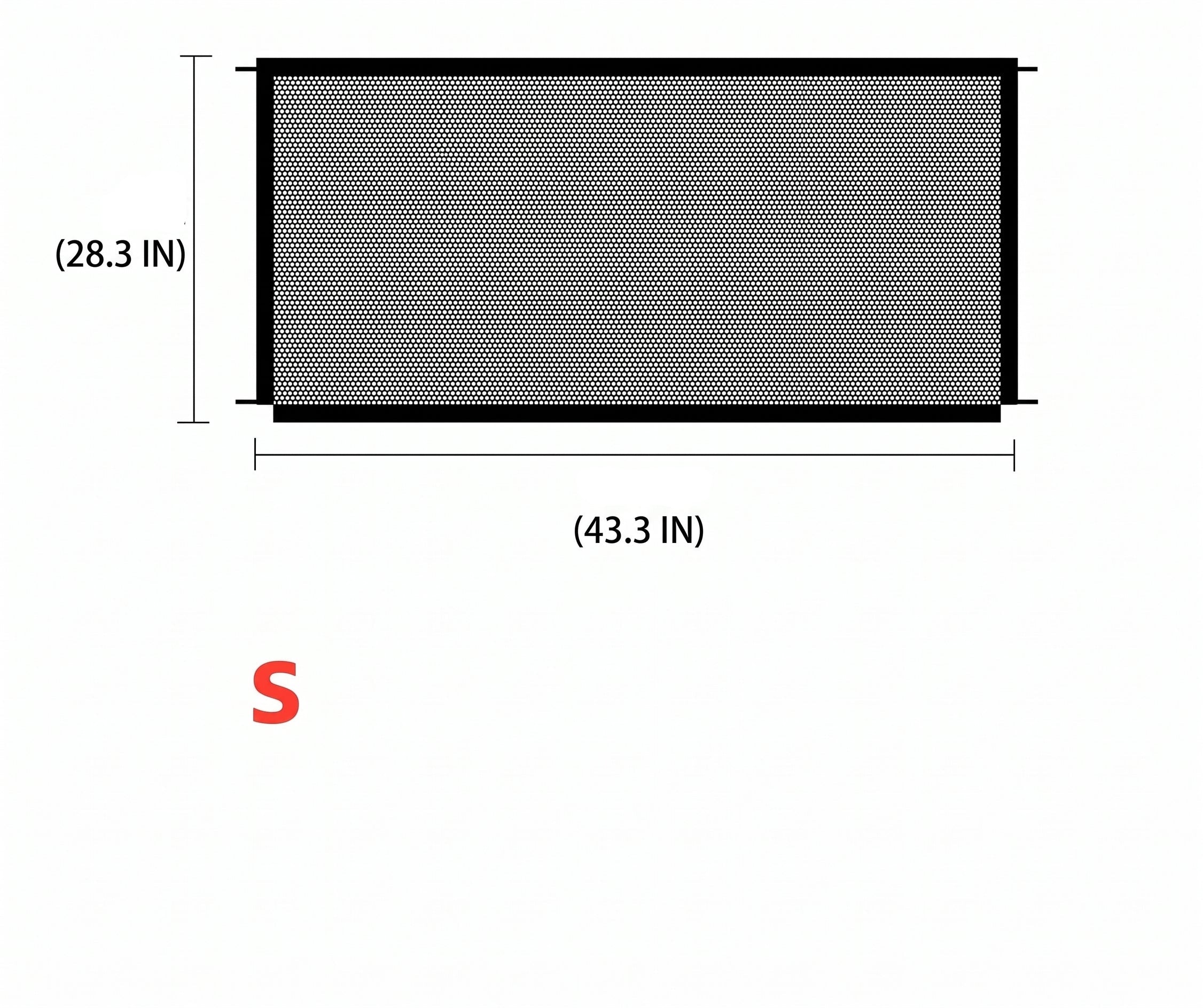 Pet Foldable Nylon Protection Fence Isolation Enclosure