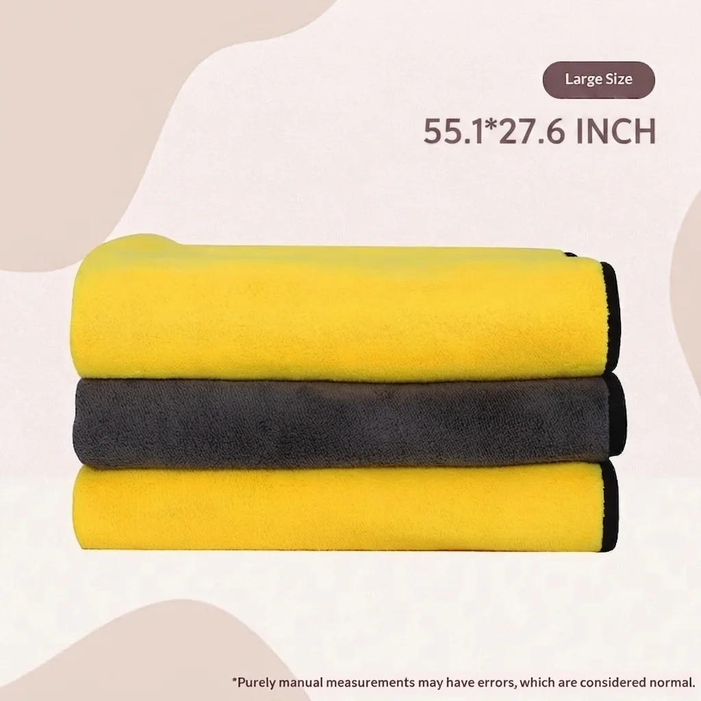 Pet Super Absorbent Quick-Drying Bath Towel