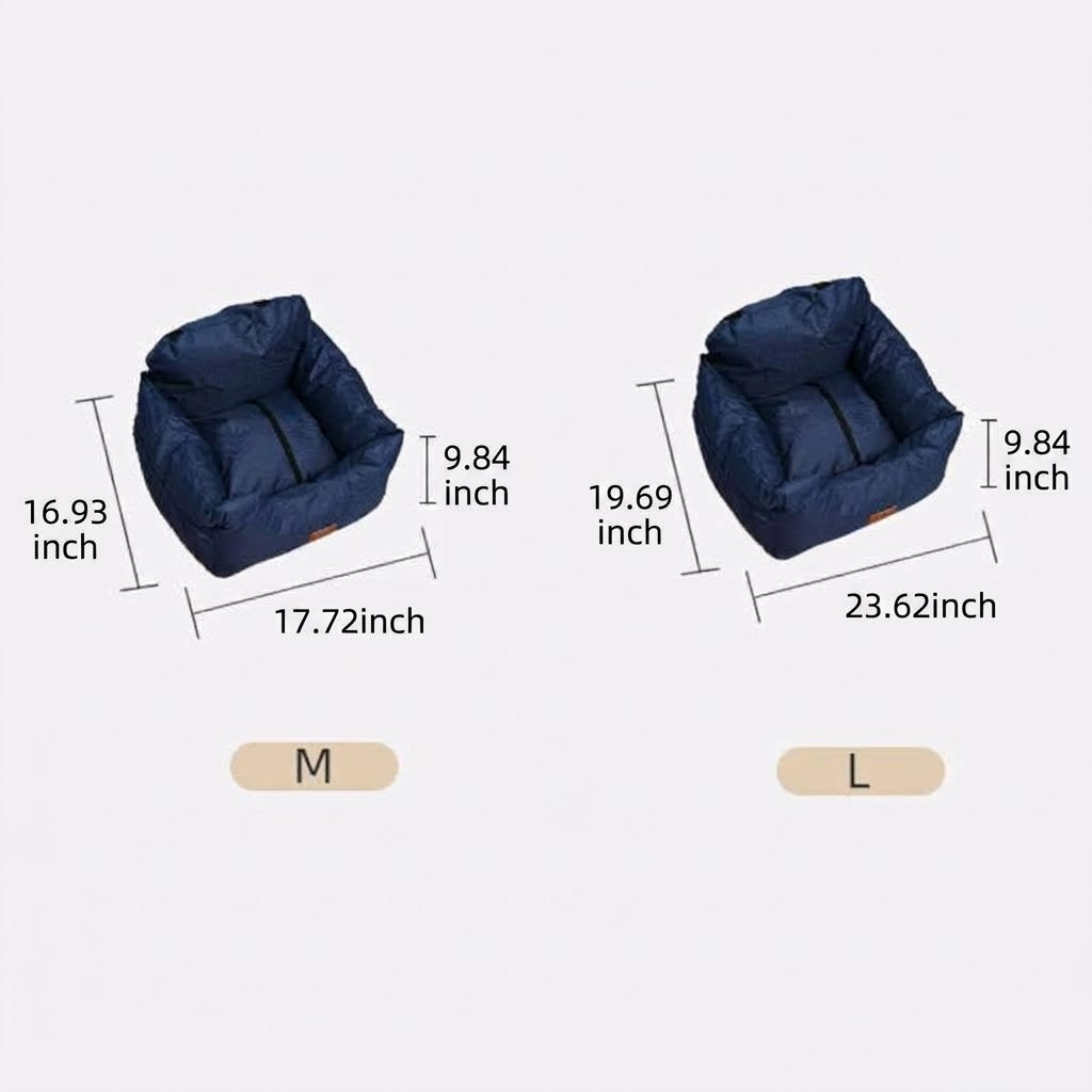 Pet Car Bed Simple Style Comfortable Travel Seat